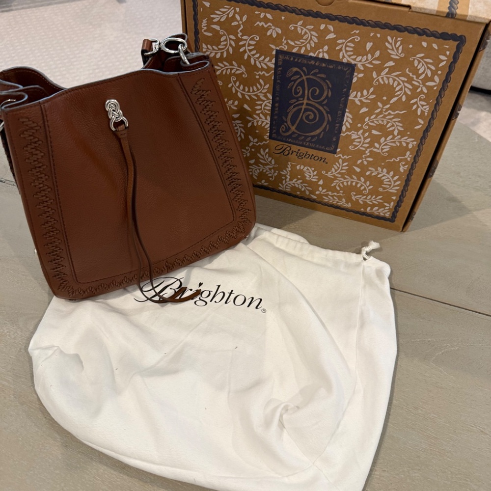 Brighton Brown Hobo Bag - Picture 6 of 10